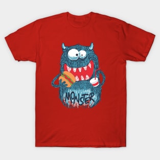 Blue Monster T-Shirt